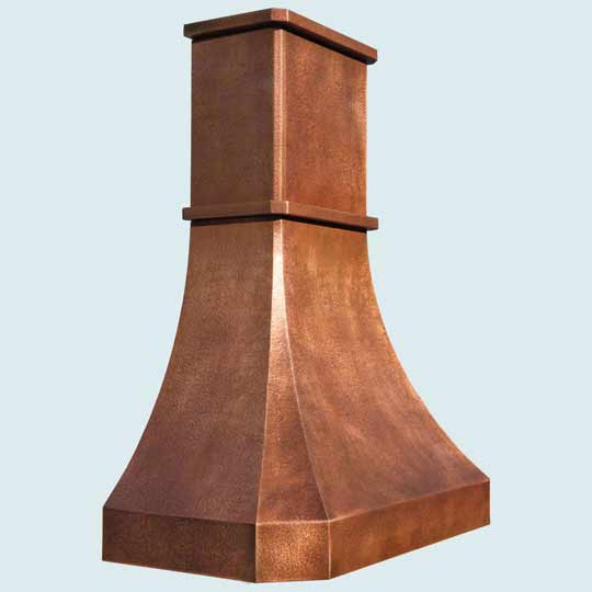 Copper  Range Hood  # 4459