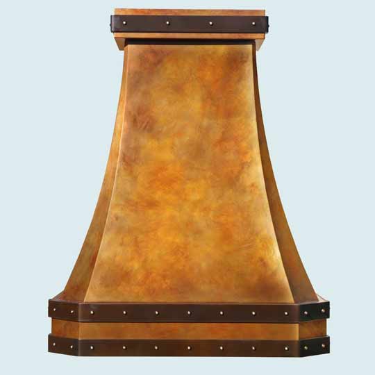 Copper  Range Hood  # 4485