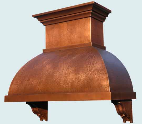 Copper  Range Hood  # 4539