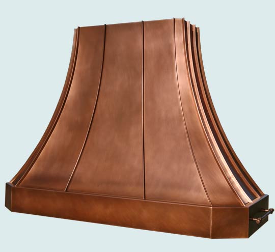 Copper  Range Hood  # 4542