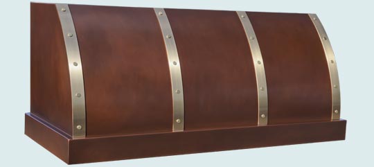 Copper  Range Hood  # 4809