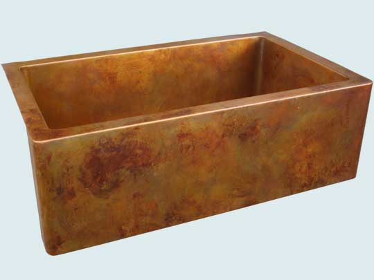 Handcrafted-Copper-Kitchen Sinks-Eva's Favorite On Interior & Apron