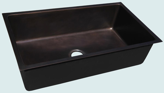 Custom Bronze Kitchen Sinks #4496 