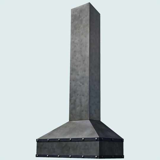 Zinc  Range Hood  # 2474