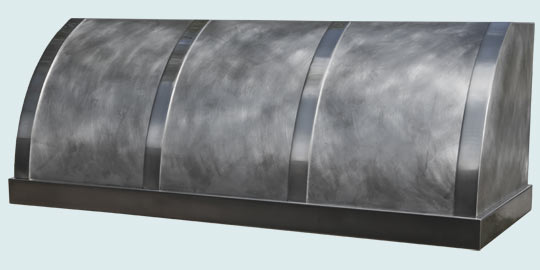 Pewter  Range Hood  # 4786