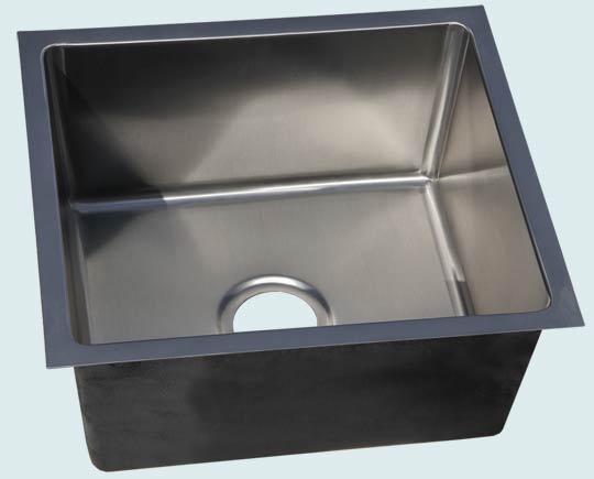 Handcrafted-Stainless-Kitchen Sinks-Stainless Micrograin