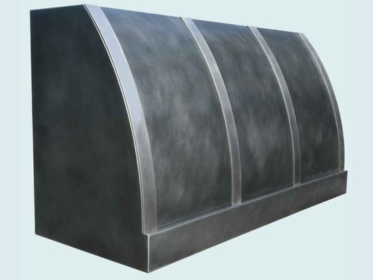 Zinc  Range Hood  # 3977