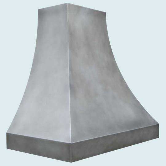 Zinc  Range Hood  # 4332