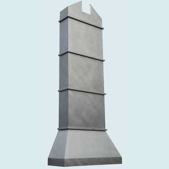 Zinc  Range Hood  # 4396