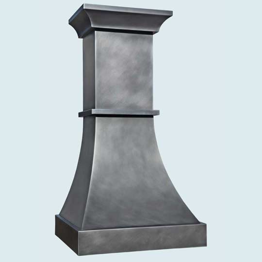 Zinc  Range Hood  # 4457