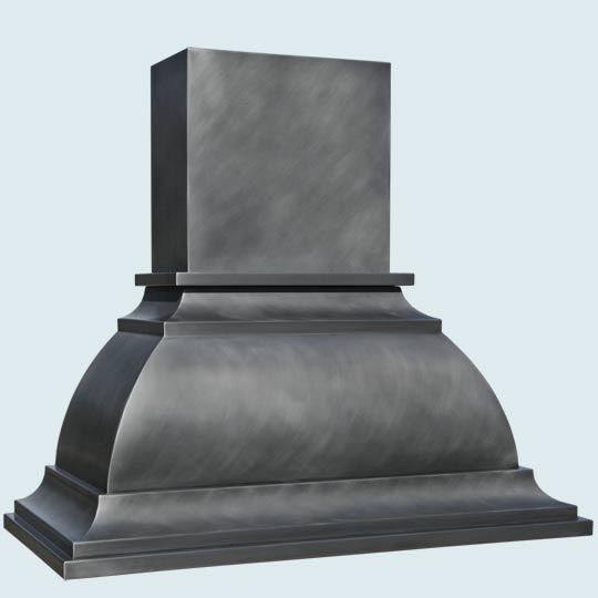 Zinc  Range Hood  # 4473