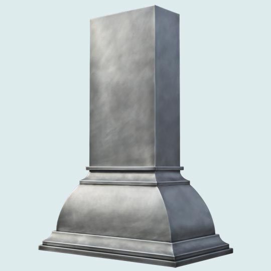 Zinc  Range Hood  # 4491