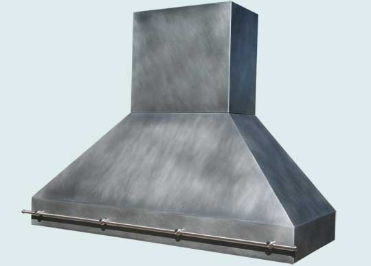 Zinc  Range Hood  # 4608