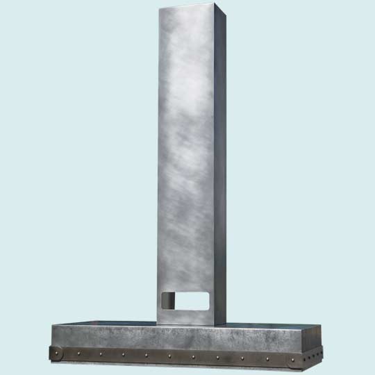 Zinc  Range Hood  # 4634