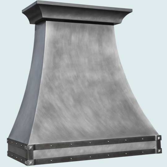 Zinc  Range Hood  # 5104