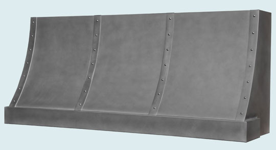 Zinc  Range Hood  # 5390