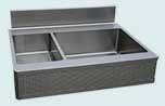 Stainless Steel Kitchen Sinks Woven Aprons